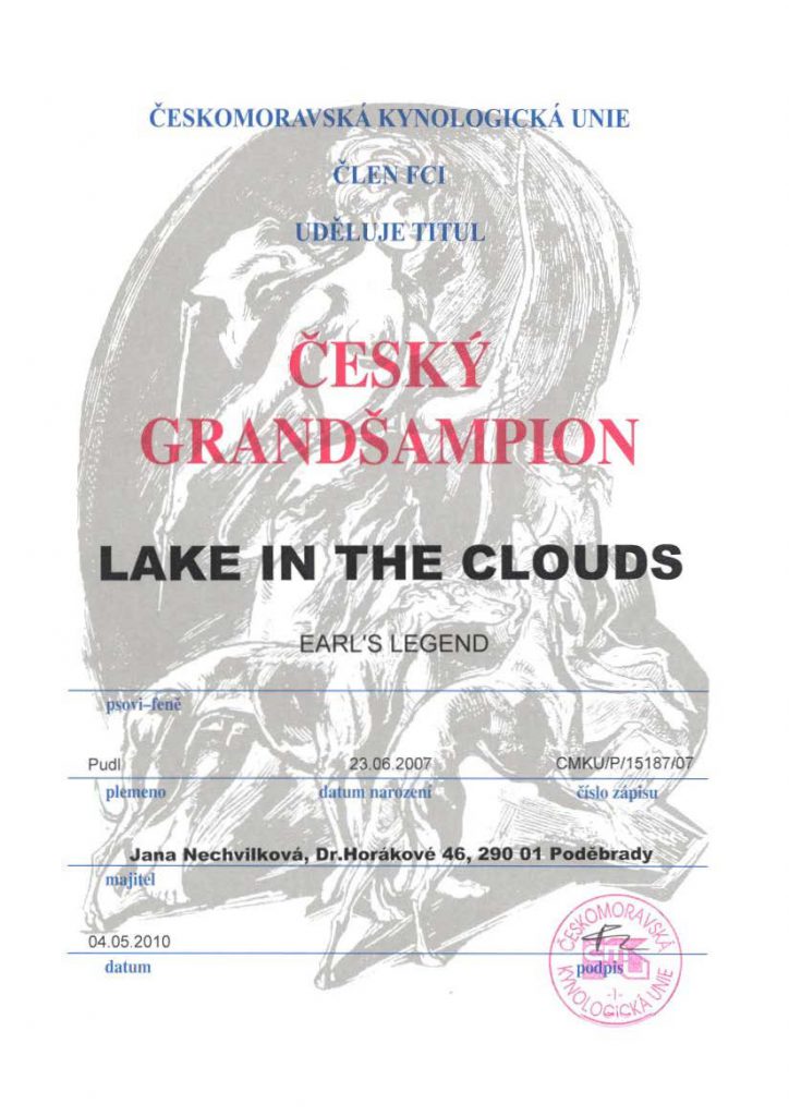 100504 CESKY GRANDSAMPION LAKE TITULY